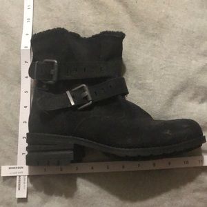 Caterpillar black boots with steal toe